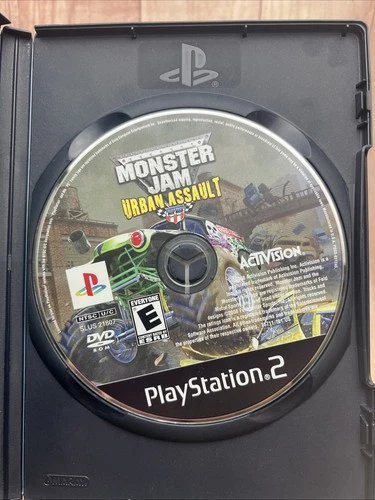 Monster Jam Urban Assault (PlayStation 2 PS2) NO TRACKING - DISC ONLY