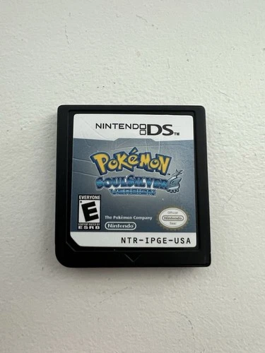 Pokemon SoulSilver Version Nintendo DS Authentic Tested Working Cartridge