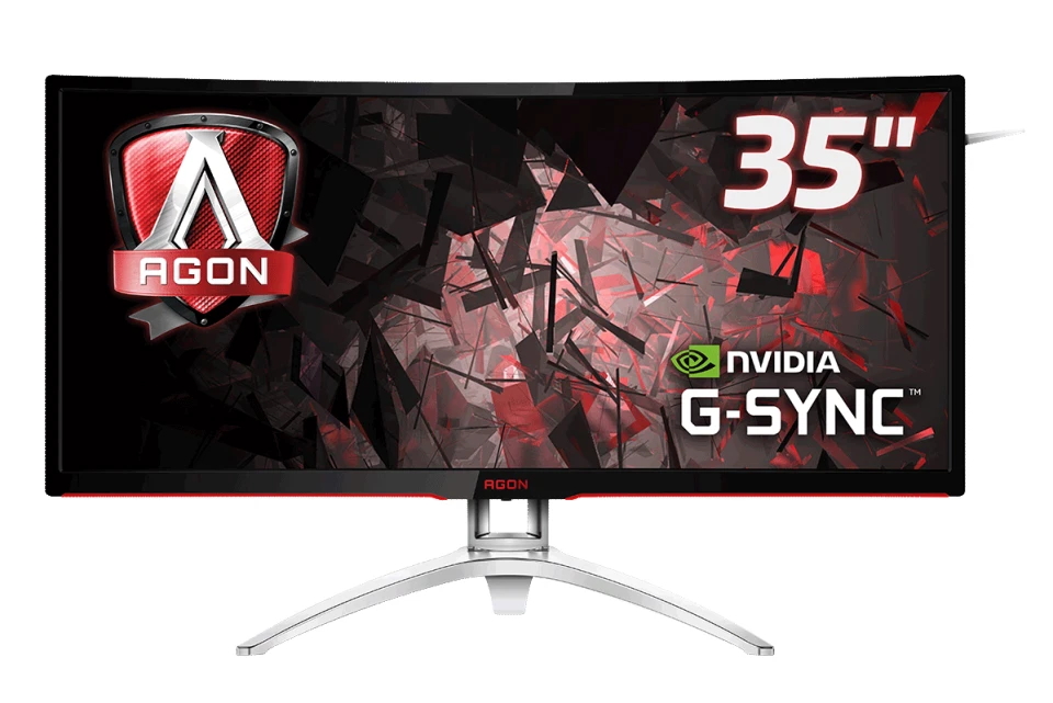 AOC AGON AG352UCG 35" Curved WQHD (21:9 3440x1440)) Gaming Monitor G-SYNC (READ) - product detail image 1