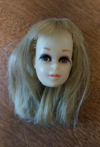 Vintage Barbie Francie Head For Parts Or Restoration, Read, See Pics, Free Ship!