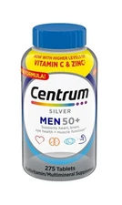 Centrum Silver Men 50+ Multivitamin, 275 Tablets