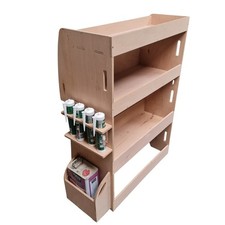 VW ID. Buzz Van Racking Shelving – Driver Side Storage Unit |Custom Fit Ply Rack