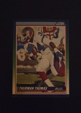 1990 Score - Thurman Thomas #110