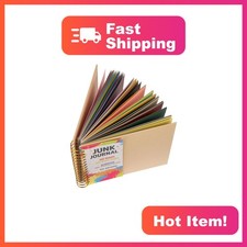 KAIU Junk Journal Spiral Bound Notebook, 200 Pages