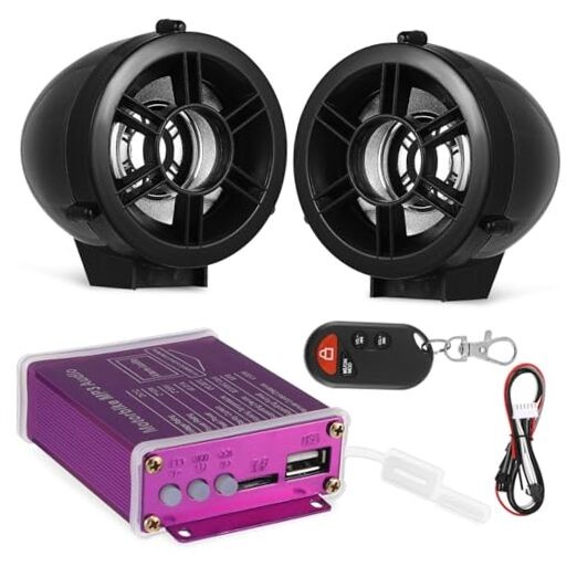 Compact Stereo Audio For Motorcycles Easy