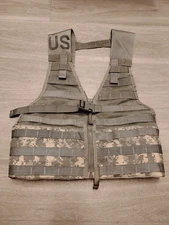 MOLLE II Fighting Load Carrier Vest  CAMO Tactical US Army Paintball Airsoft