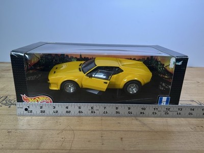 HOTWHEELS DETOMASO　PANTERA 1:18 Mattel Hot Wheels DeTamso Pantera 1:18 Scale New Yellow | eBay