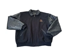 Vintage Golden Bear Men Varsity Jacket XXL Wool Leather America Online USA Made