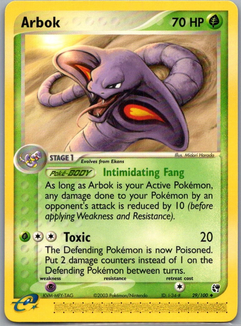 Sandstorm #29/100 Arbok