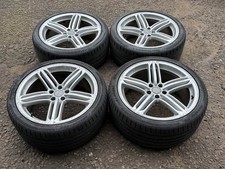 20” Genuine Audi A6 A7 SQ3 SQ5 Alloy Wheels & Tyres 5X112 Peelers