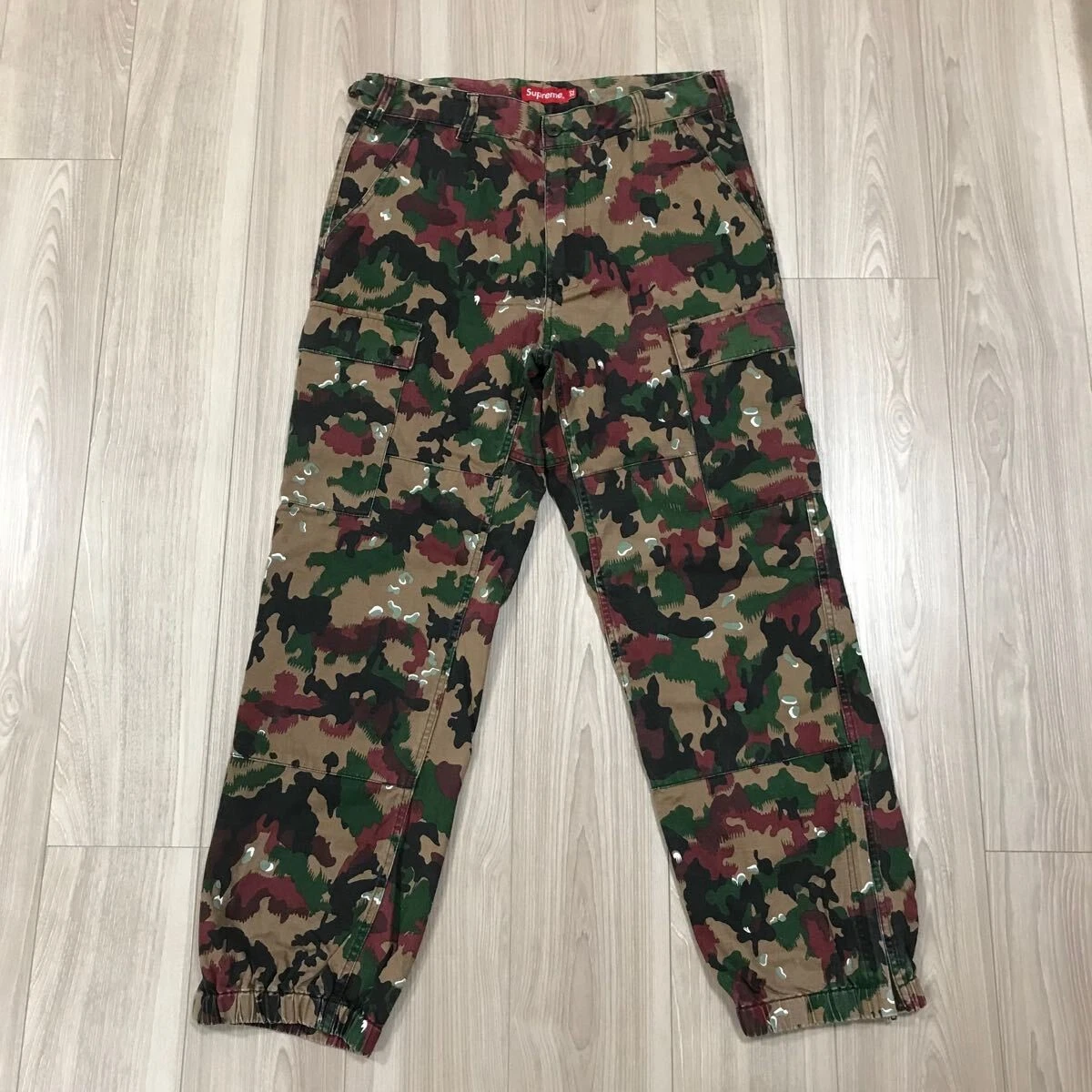 pantalon de campagne suprême camouflage suisse pantalon cargo zip armée suisse camouflage camouflage