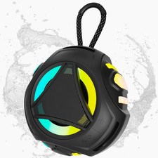 Bluetooth Shower Speake,Portable IPX67 Waterproof Dustproof Outdoor Speake,Fl...