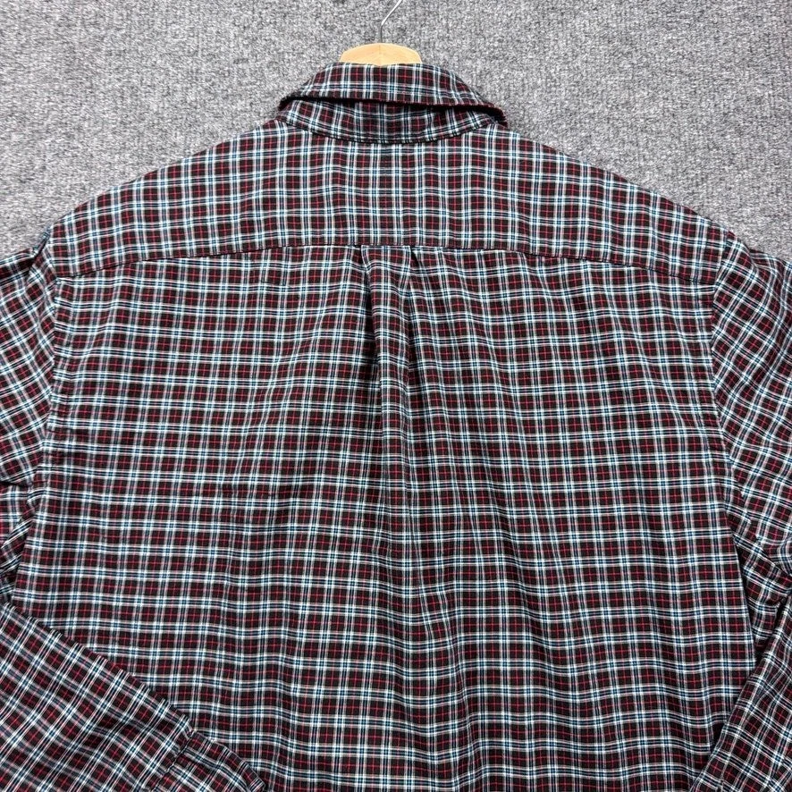Ralph Lauren Button Down Shirt Mens Large Multicolor Plaid Long Sleeve Cotton image 8