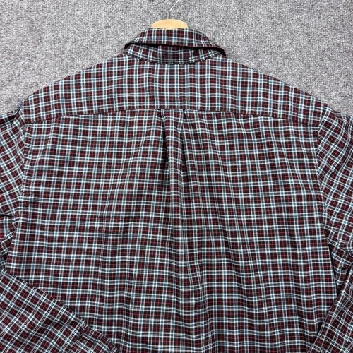 Ralph Lauren Button Down Shirt Mens Large Multicolor Plaid Long Sleeve Cotton image 8