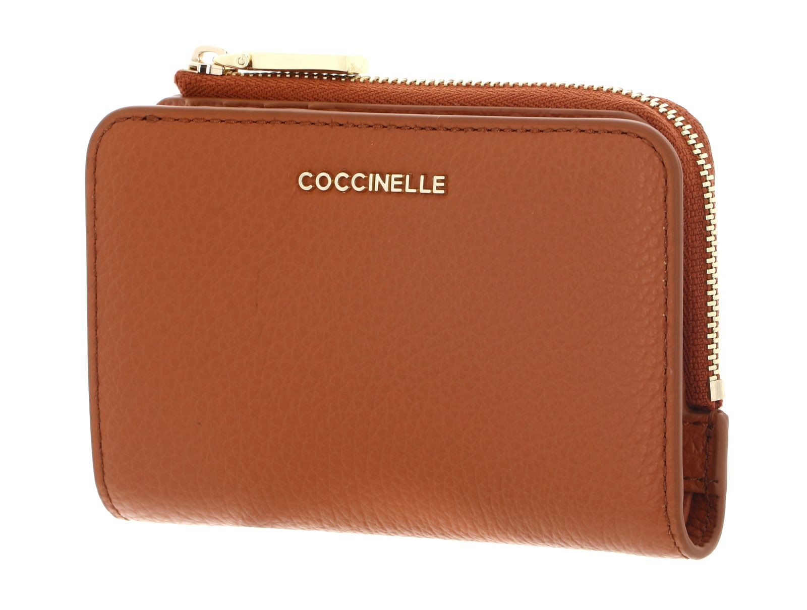 Coccinelle , Wallets & Cardholders, Female, Orange, One Size, Metallic Soft Wallet - Image 2