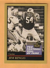 Jim Ringo Philadelphia Eagles 1991 ENOR Pro Football HOF #120 Syracuse Orange