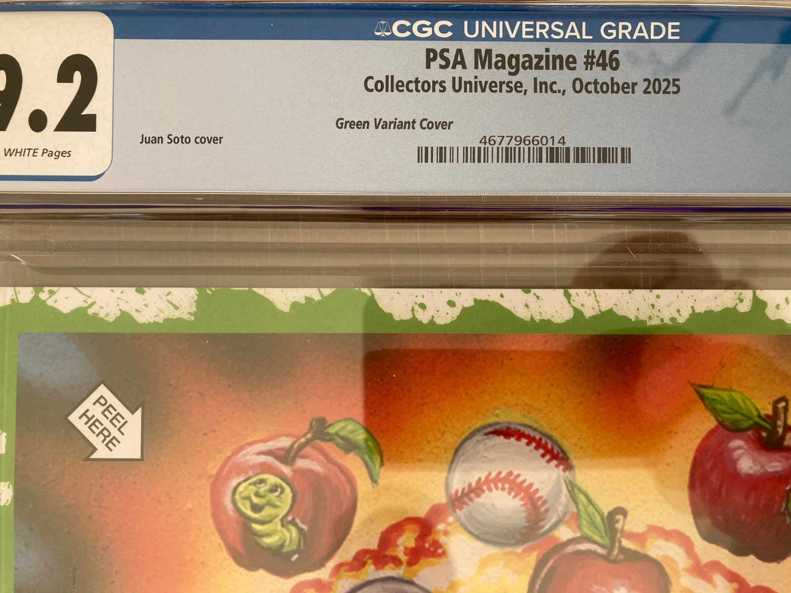 Juan Soto GPK PSA Magazine Green Variant October 2025 CGC 9.2 NY Mets POP 1 RARE view 5