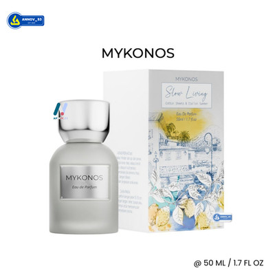 MYKONOS Slow Living Eau De Parfum Duft Langanhaltendes Parfüm Herren Damen 50ml