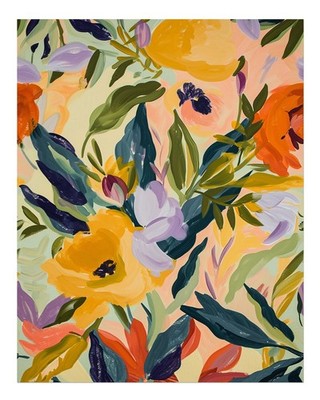Floral Abstract Wall Art Poster for Home and Office Decor Home Decor
