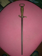 Antiker Wetzstahl (zum schärfen v.Messern) um 1900/10