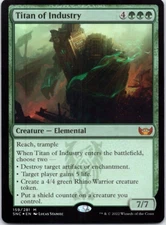 Titan of Industry - Streets of New Capenna - 159 NM pack fresh