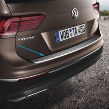 VW Tiguan II Ladekantenschutz Edelstahl Original Volkswagen NEU