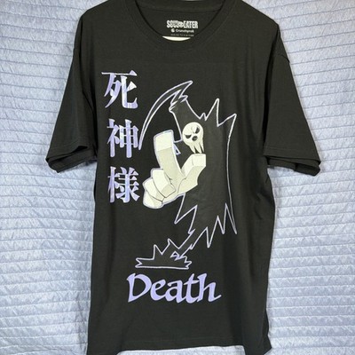 Soul Eater Anime T Shirt Crunchyroll Graphic Black Large Manga Streetwear