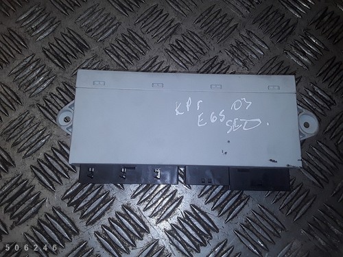 BMW 7ER E65 Bj 2004 Steuergerät Türsteuergerät/Modul vorne links 69222649