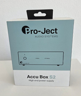 Pro Ject Accu Box S2 Akku Netzteil 12500 mAh Schwarz für Pro Ject