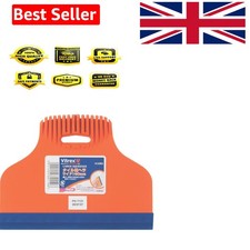 10 2962 Large Tile Squeegee - Durable Plastic Blade for Fast Grouting Tasks