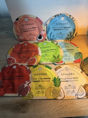 Sephora clean face masks 17 Pieces  (PLEASE READ THE DESCRIPTION)