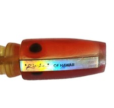 Rare Rick Rose Hawaiian Trolling Big Game deepsea saltwater Fishing Lure Kona