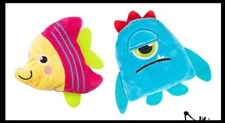 Mix Set of 2 RANDOM Plush Moving Sand Filled Fidget Toy - Sensory Stress Ball -