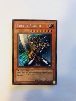 Buster Blader / Buster Klingenkämpfer BPT EN Secret Rare Near Mint Yugioh Selteb