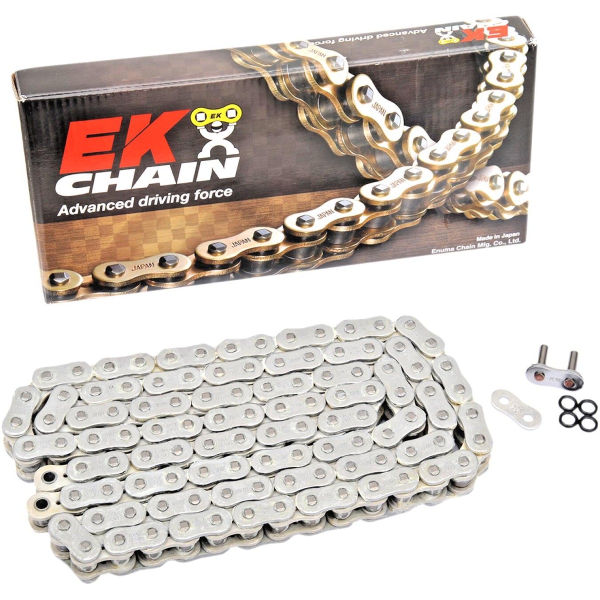 EK Chain - 520ZVX3-120C - 520 ZVX3 Series ZX-Ring Chain, 120 Links