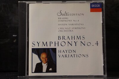 Brahms - Symphony No. 4 etc. / Solti/Chicago SO