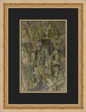 Pablo Picasso The Clarinet-Player Custom Framed Print