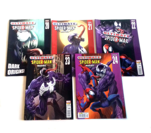 Marvel Comics UK ULTIMATE SPIDERMAN 1st Ultimate VENOM,all venom issues lot  - Afbeelding 1 van 1