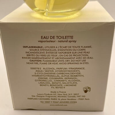 Cacharel NOA For Women 3.4oz Eau de Toilette Spray - NEW IN BOX | eBay