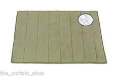 Non Skid Non Slip Memory Foam Bath Mat Multiple Sizes & Colors Absorbent Soft