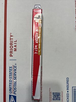 FREUD DS0912BW15 Diablo Bi-metal Recip Blade For Nail Embedded Wood - 15 Pack