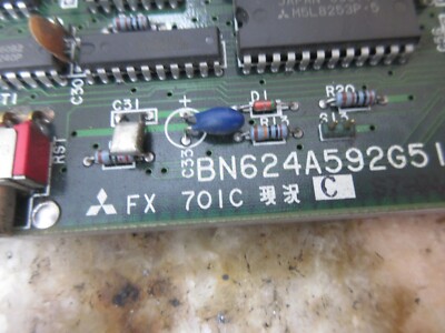 三菱 FX701C BN624A592G51 サーキットボード 動作保証 Mitsubishi FX701C / BN624A592G51A Circuit Board + 1 Year