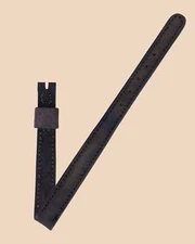 Universal Geneve 10mm x 8mm NOS Vintage Brown Suede Strap