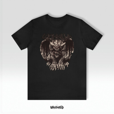 Look Killa Punk Gothic Gargoyle Destroy Lonely Opium Merch T-Shirt