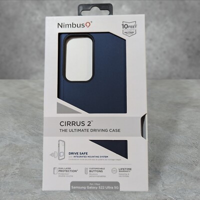 Nimbus9 Cirrus 2 Case for Samsung Galaxy S22 Ultra 5G Blue See Description G2