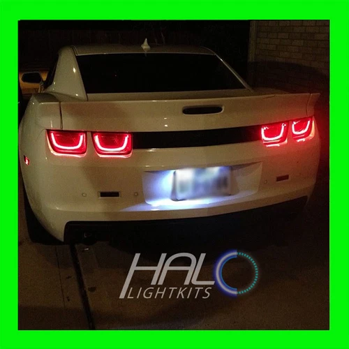 2010-13 ORACLE CHEVY CAMARO AFTERBURNER RECTANGLE PLASMA 2.0 TAIL LIGHT HALO KIT