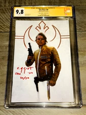 Star Wars #48 CGC 9.8 signed by E.M Gist SDCC Trinity Comics LTD To 500 AUTO