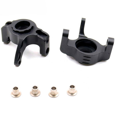 for Axial Wraith RR10 90020/53/18 RC Car Metal Front Steering Cup Knuckle Blocks