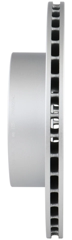 Rotor de freno de disco delantero Bosch QuietCast para Toyota 4Runner 1996-2002 Foto 4 de 4