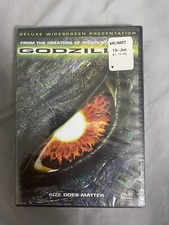 Godzilla DVD, 1998  Matthew Broderick, Jean Reno, Harry Shearer Brand New